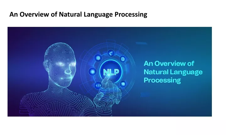 an overview of natural language processing