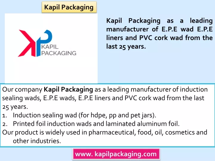 kapil packaging