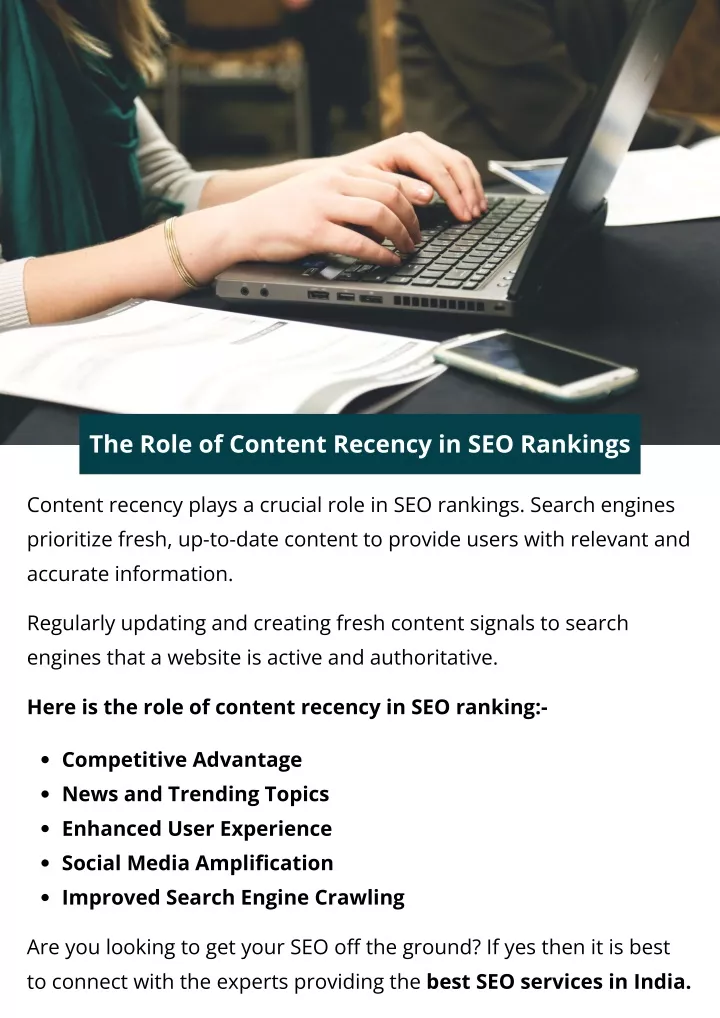 the role of content recency in seo rankings