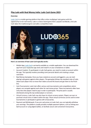 Ludo365.com