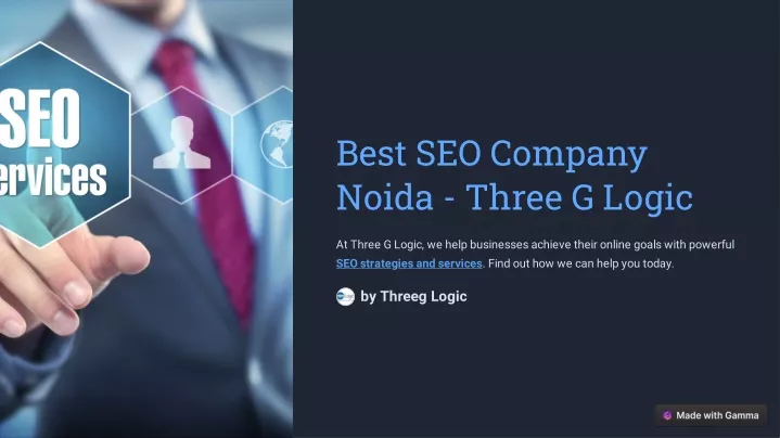 best seo company noida three g logic