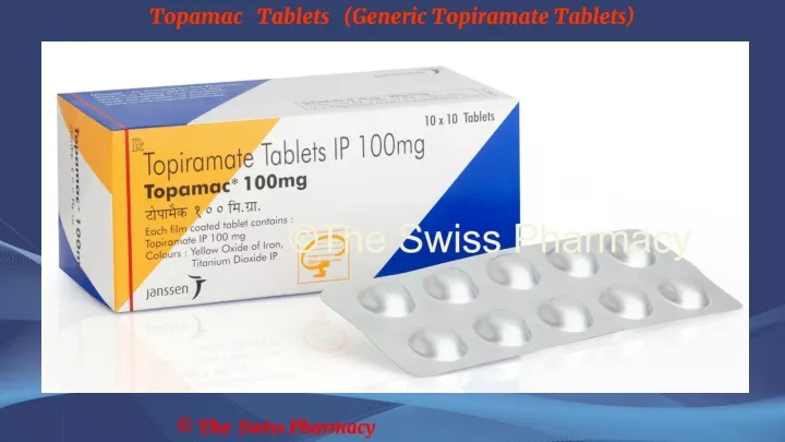 topamac tablets generic topiramate tablets