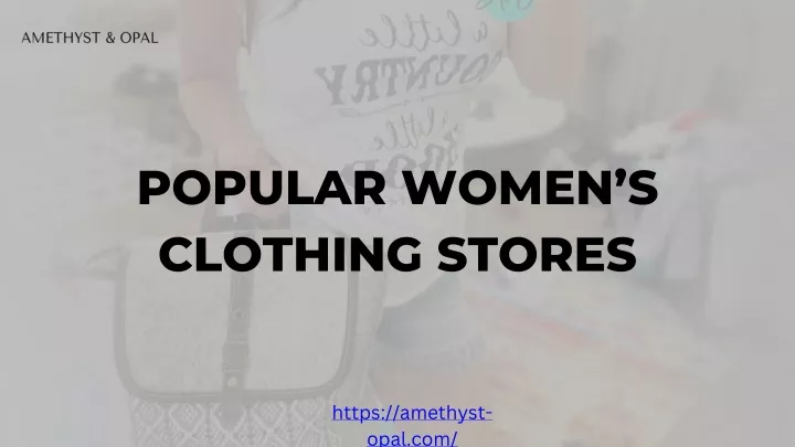 popular women s clothing stores