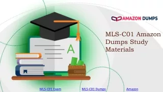 In-Depth MLS-C01 Exam Insights, Exclusively on AmazonDumps