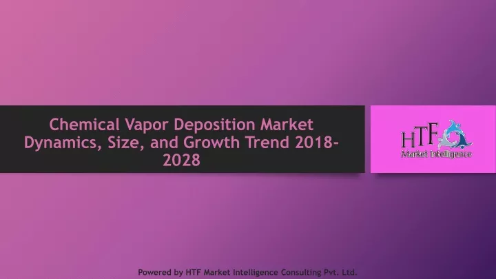 chemical vapor deposition market dynamics size and growth trend 2018 2028
