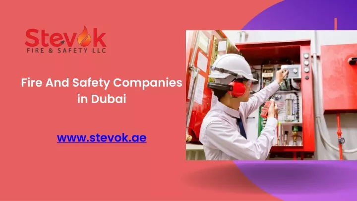 fire and safety companies in dubai