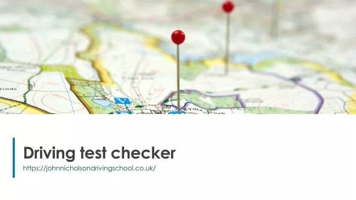 driving test checker