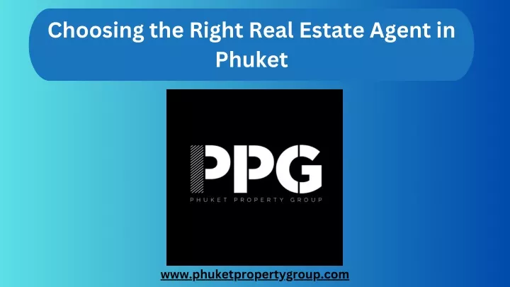 choosing the right real estate agent in phuket