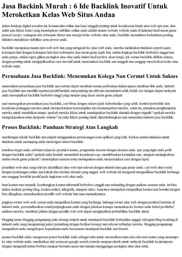 jasa-backink-murah-6-ide-backlink-inovat