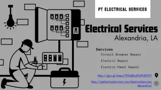 Electrical Services Located in Alexandria, LA