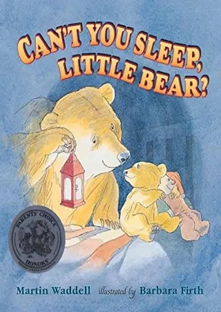 PDF/READ Can't You Sleep, Little Bear?