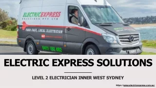 Electrician Balmain | Electric Express Solutions