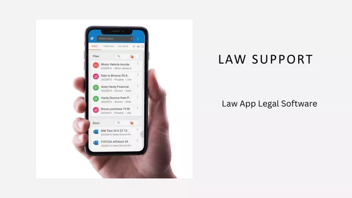 law support
