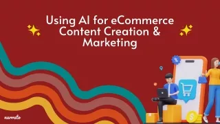 How to use AI for eCommerce Content Creation & Marketing
