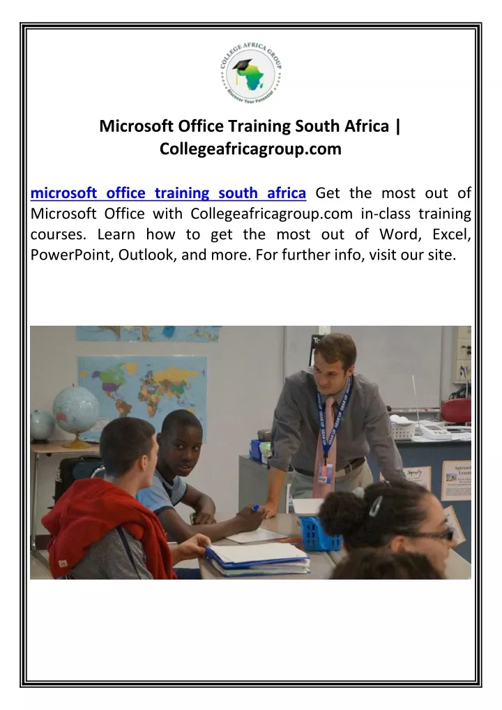 microsoft office training south africa