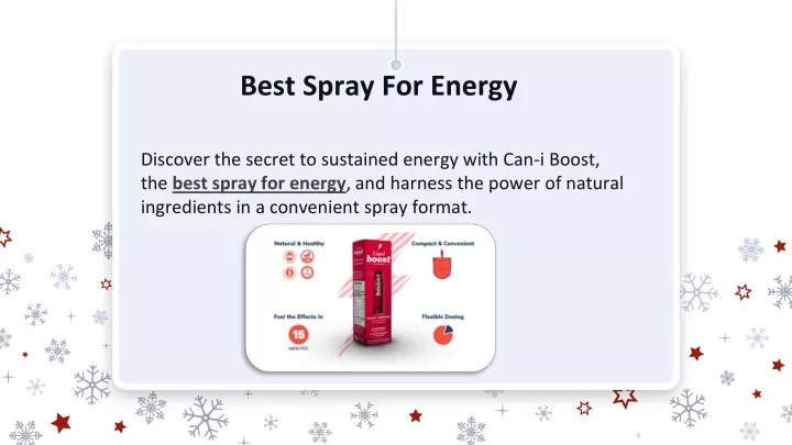 best spray for energy