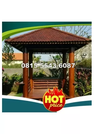 0823-3777-8295 Harga Gazebo Pohon Kelapa