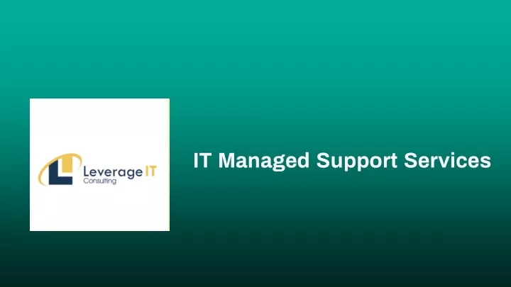 it managed support services