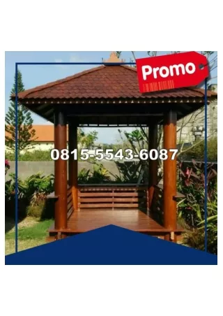 0823-3777-8295 Harga Gazebo Taman