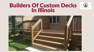 Elite Custom Deck Builders In Illinois  JAG Construction Inc