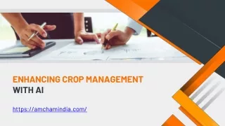 Enhancing Crop Management with AI