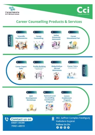 Career Counselling Products & Services