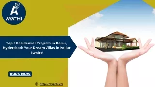 Top 5 Residential Projects in Kollur, Hyderabad Your Dream Villas in Kollur Awaits!