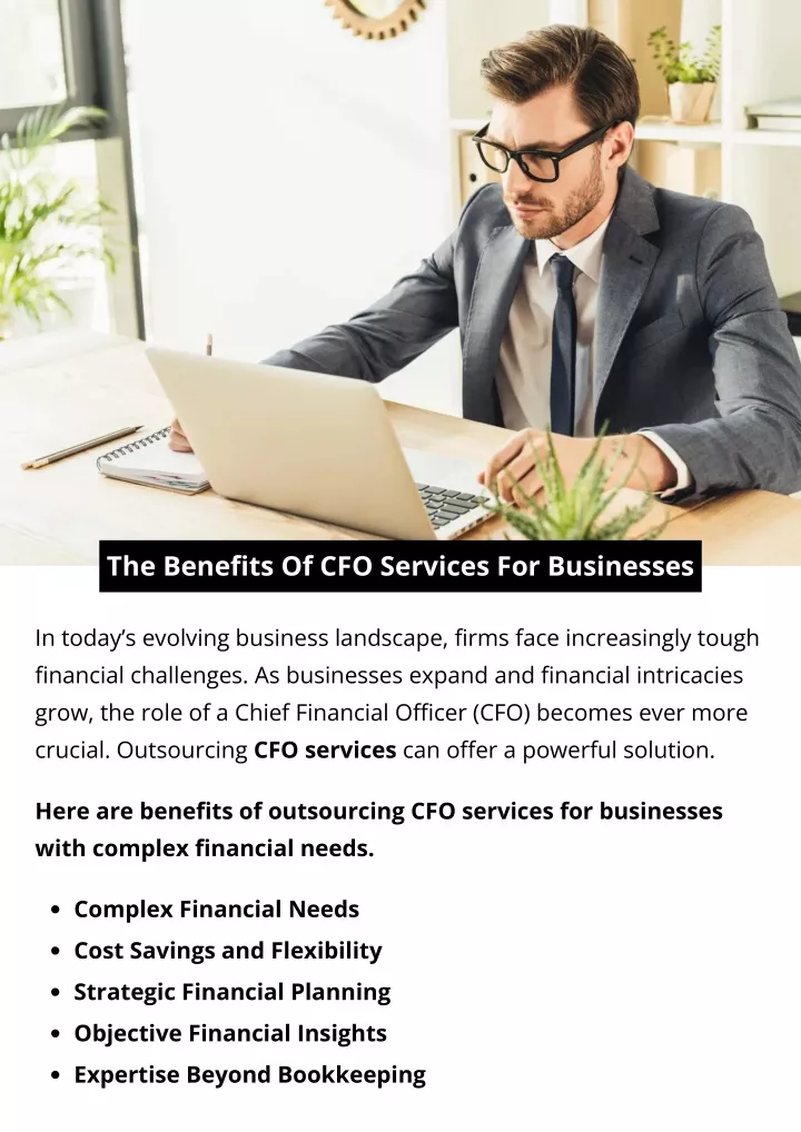 the benefits of cfo services for businesses