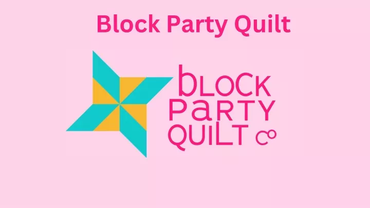 block party quilt