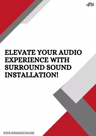 Tennessee Surround Sound Installation Service