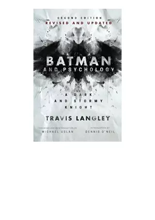 Ebook download Batman and Psychology A Dark and Stormy Knight 2nd Edition Popular Culture Psychology for ipad