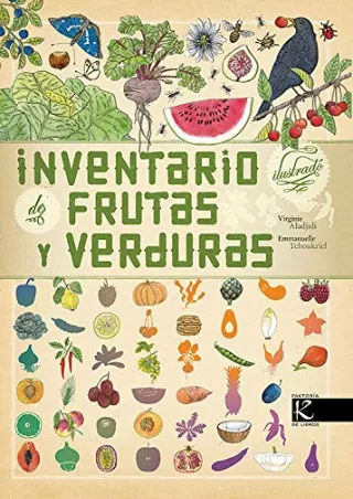 get [PDF] Download Inventario ilustrado de frutas y verduras (Spanish Edition)