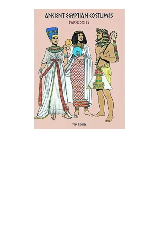 Ebook download Ancient Egyptian Costumes Paper Dolls Dover Paper Dolls free acces