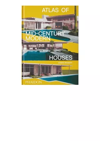 Download PDF Atlas of MidCentury Modern Houses for ipad