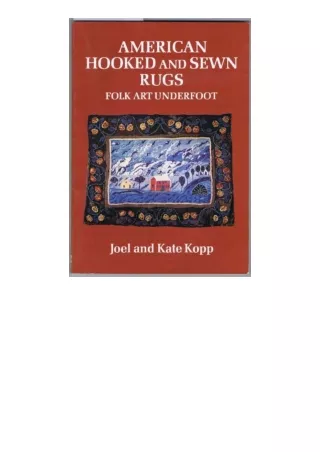 Ebook download American Hooked and Sewn Rugs for android