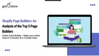 Shopify Page Builders An Analysis of the Top 5 Page Builders