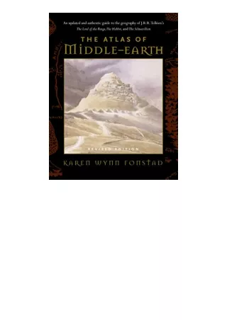 PDF read online Atlas Of MiddleEarth for ipad