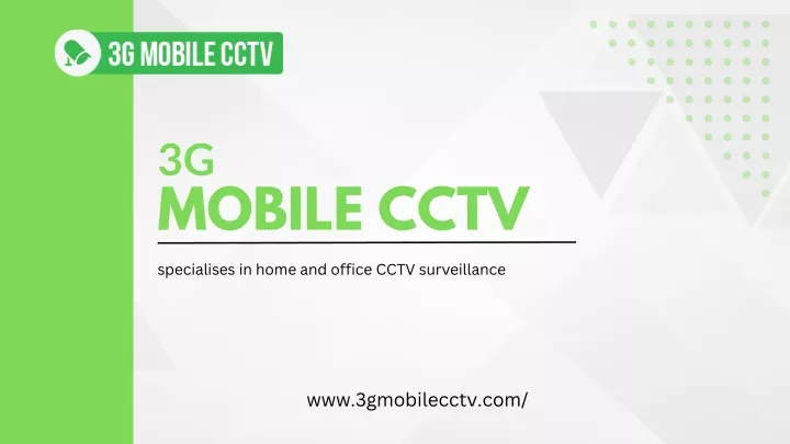 3g mobile cctv