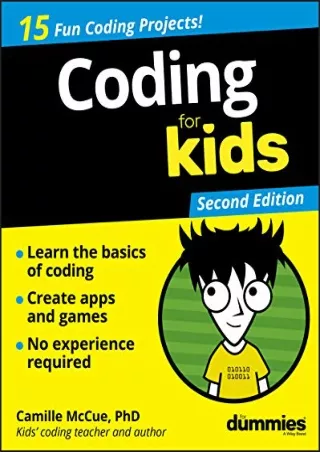 $PDF$/READ/DOWNLOAD Coding For Kids For Dummies