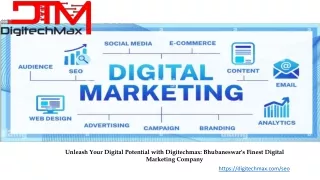 Unleash Your Digital Potential with Digitechmax Bhubaneswar's Finest Digital Marketing Company