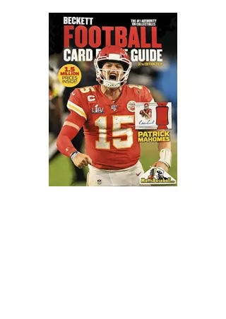 Download Beckett Football Card Price Guide free acces