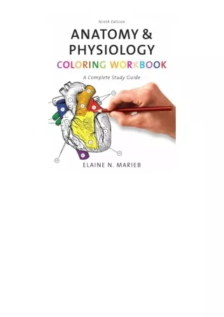 Ebook download Anatomy and Physiology Coloring Workbook A Complete Study Guide 9th Edition free acces