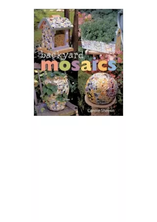 PDF read online Backyard Mosaics for android