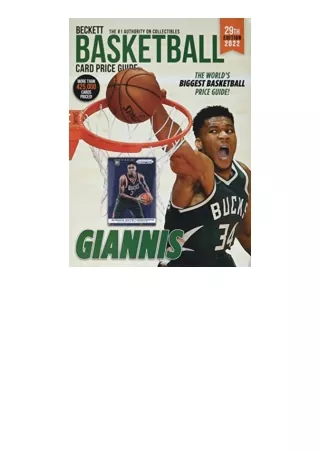 PDF read online Beckett Basketball Card Price Guide 2022 Beckett Basketball Card Price Guide 29 free acces