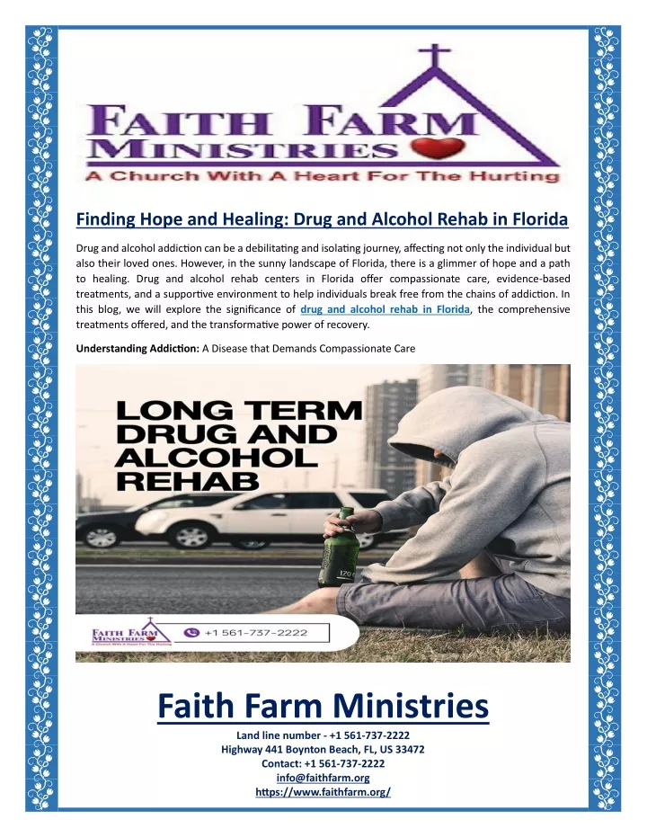 finding hope and healing drug and alcohol rehab