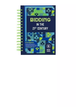 Kindle online PDF Bidding in the 21st Century ACBL Bridge Series for ipad