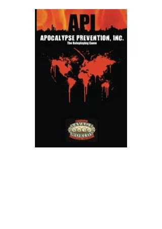 Download Apocalypse Prevention IncSavage Worlds full