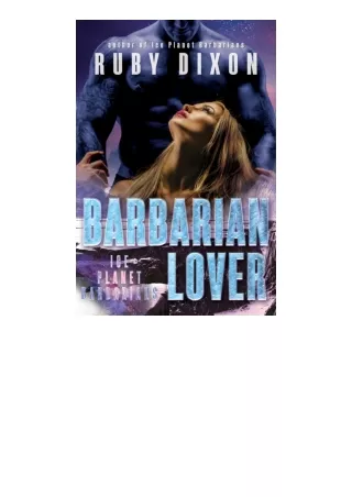 Kindle online PDF Barbarian Lover Ice Planet Barbarians Book 3 for ipad