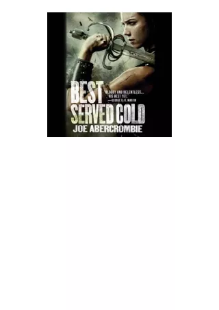 Download Best Served Cold for ipad