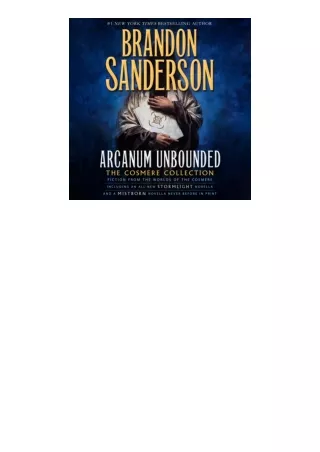 Kindle online PDF Arcanum Unbounded The Cosmere Collection for android